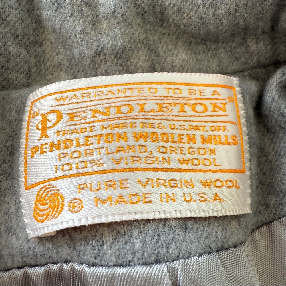 Pendleton-Gray-Wool-Blazer-Classic-Office-Busines… - image 7